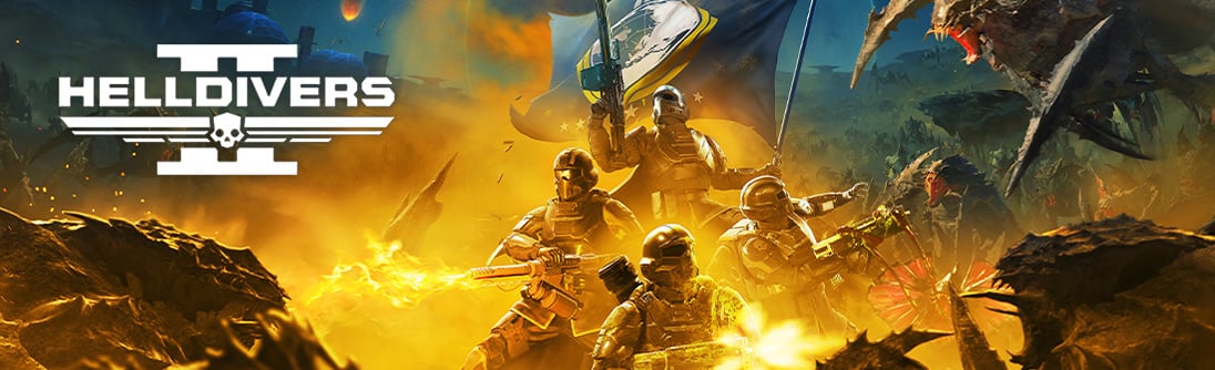 Helldivers 2 Sale, all titles 20% OFF banner img